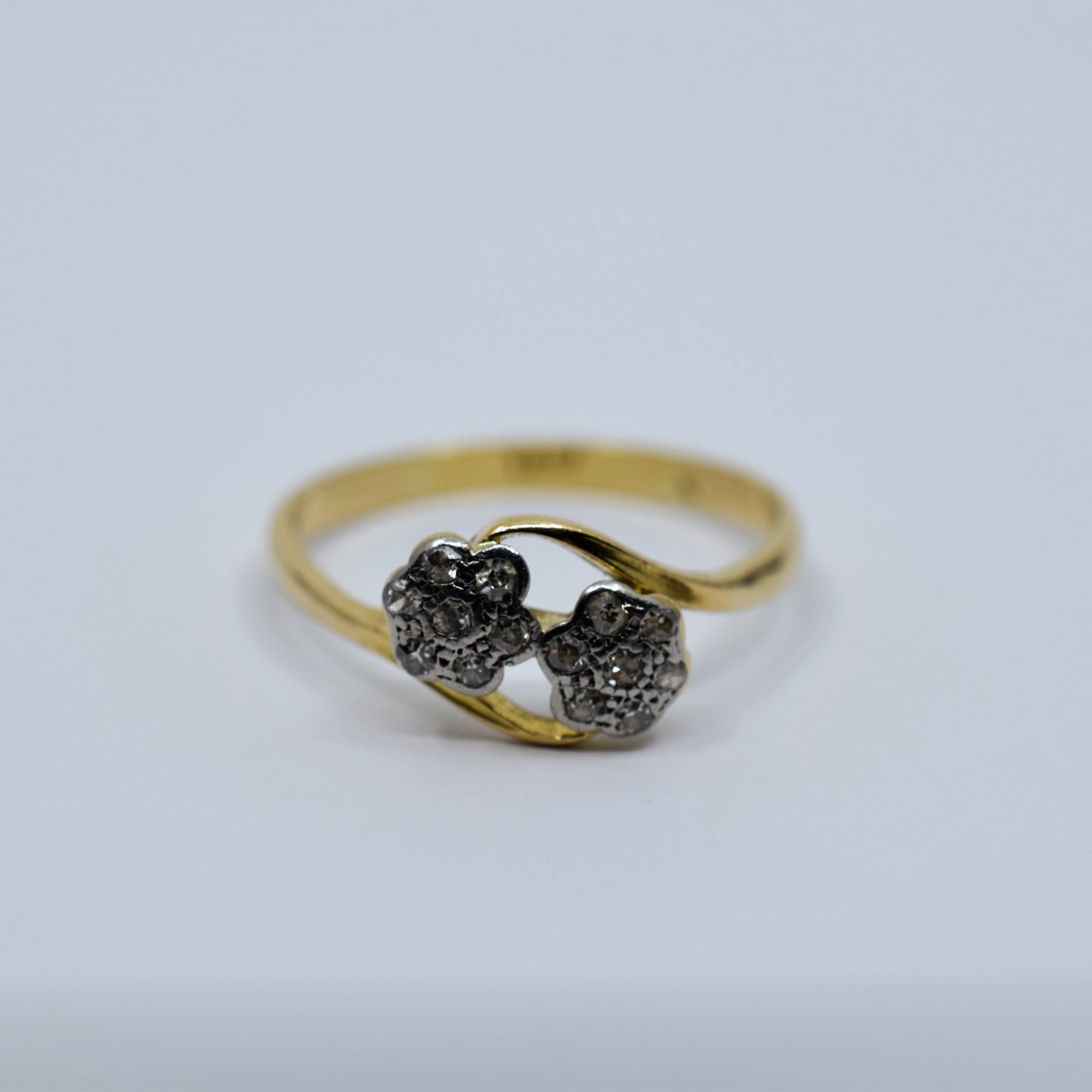 18ct Gold and Black Diamond Organic Ring • BRIDGET KENNEDY