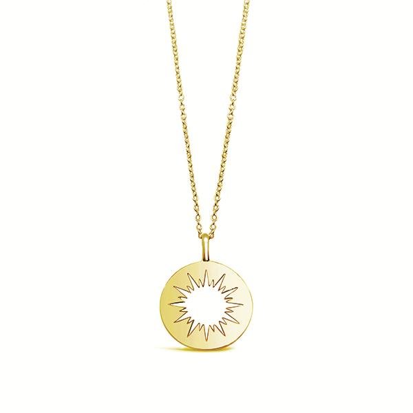 Sun Necklace - Gold - Regarde Jewellers