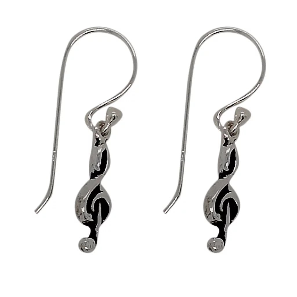 Treble Clef Earrings - Regarde Jewellers